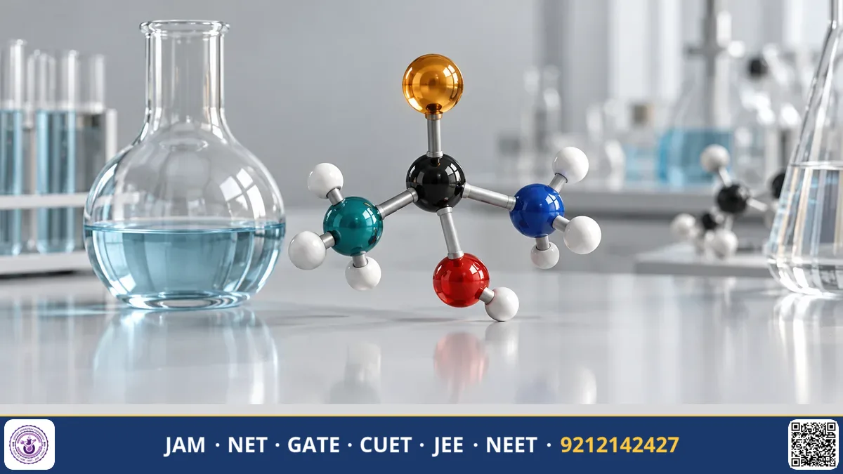 Pair of non-superimposable mirror-image chiral molecules beside a chiral catalyst structure