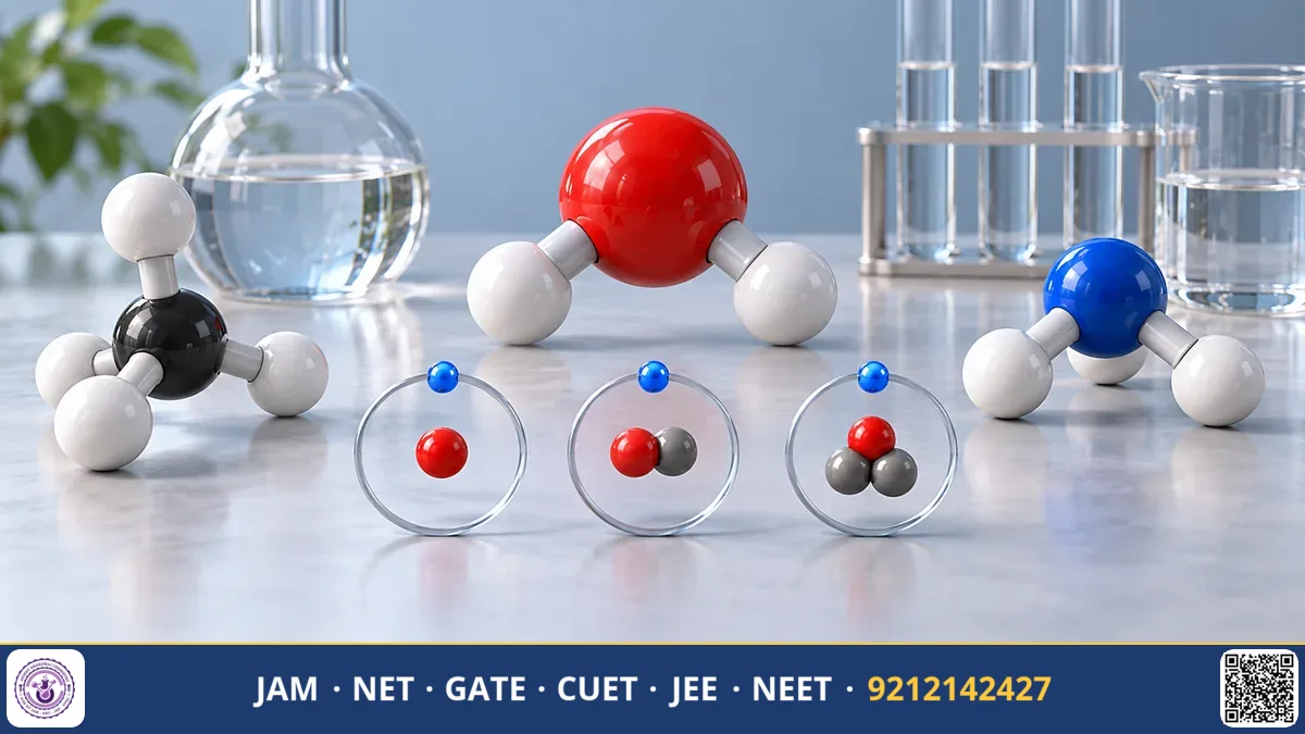 Hydrogen isotopes diagram with protium, deuterium, and water molecules