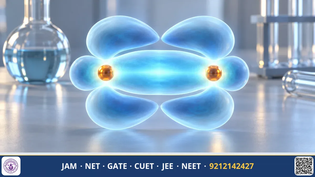 Molecular orbital energy level diagram showing bonding and antibonding orbitals for diatomic nitrogen