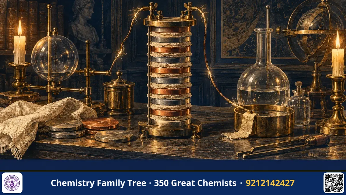 Study guide — Alessandro Volta and the Voltaic Pile: Birth of the Battery