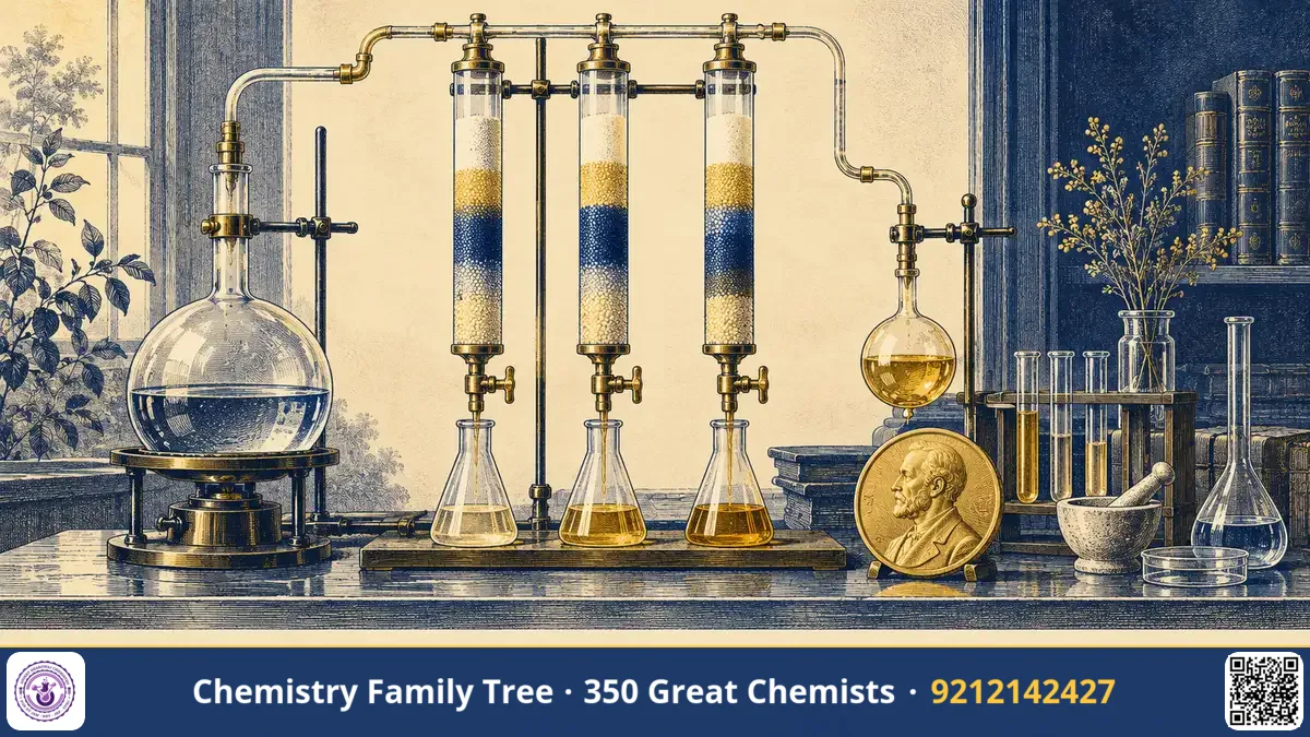 Study guide — Archer John Porter Martin (1910-2002): The Chemist Who Built His Own Instruments and Changed Separation Science