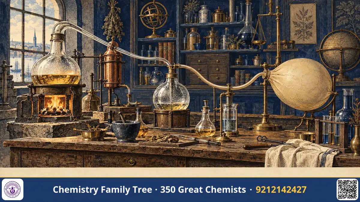 Study guide — Carl Wilhelm Scheele: Fire Air, Green Gas and a Pharmacy Full of Discoveries