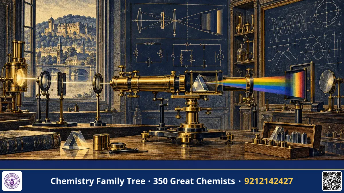 Study guide — Gustav Robert Kirchhoff (1824-1887): The Physicist Who Read the Chemistry of the Stars