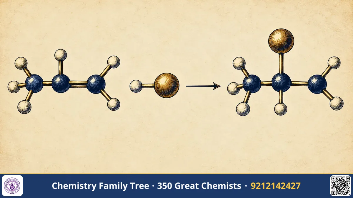 Study guide — Markovnikov's Rule: Why the Hydrogen Goes Where the Hydrogens Are