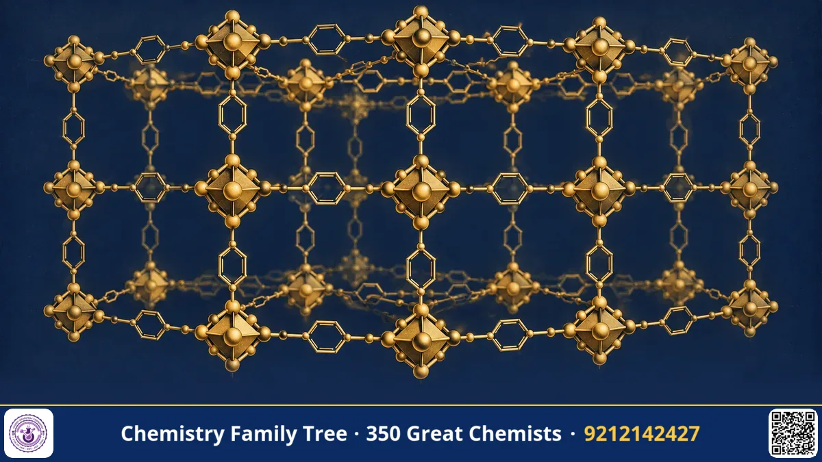 Study guide — MOF-5 and Reticular Chemistry: How Omar Yaghi Turned Metal-Organic Frameworks Into Stable, Designable Materials