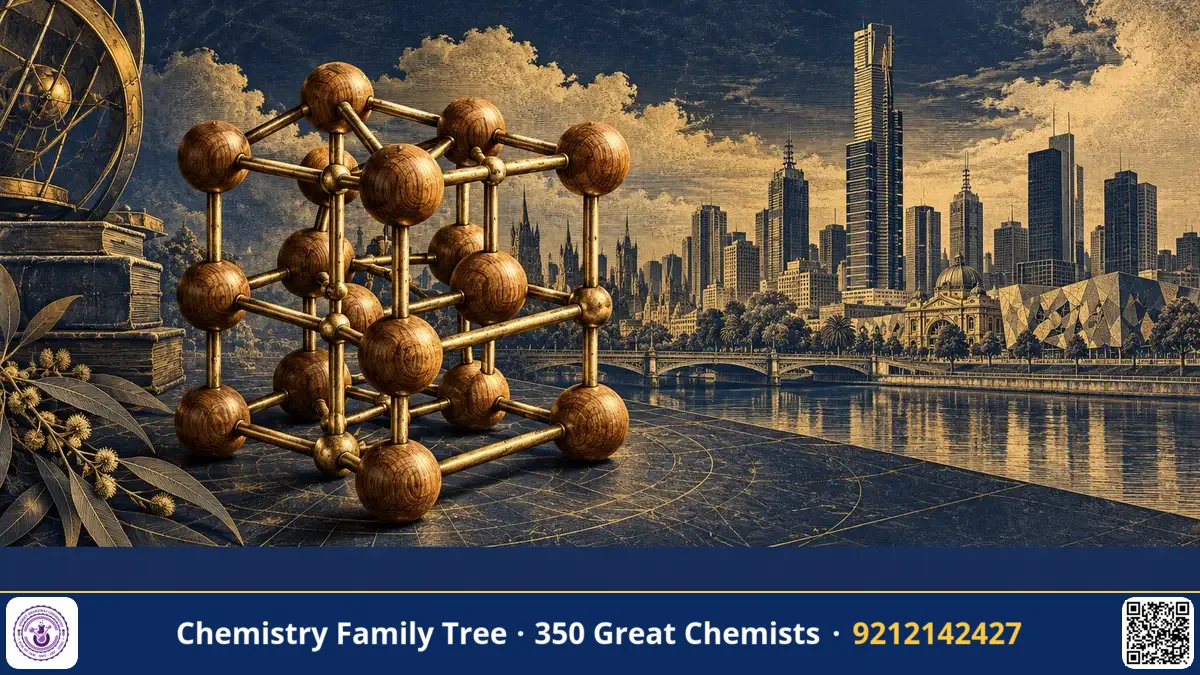 Study guide — Richard Robson: The Melbourne Chemist Who Built Crystals From Wooden Models