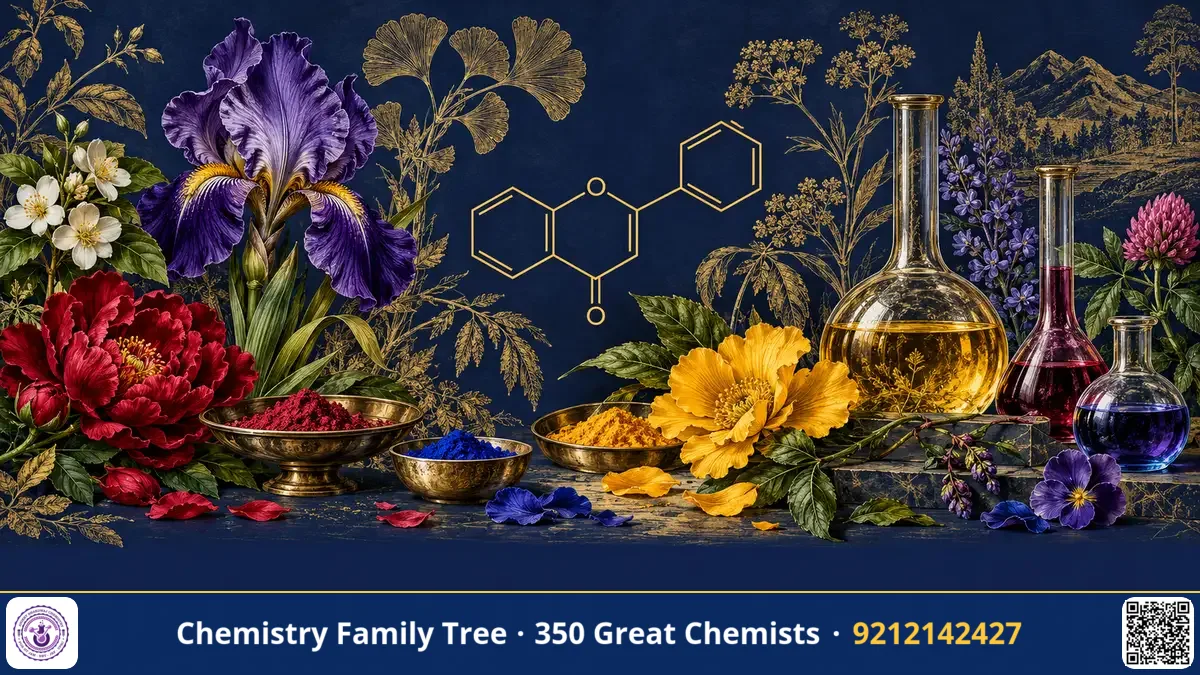 Study guide — T. R. Seshadri and the Chemistry of Flavonoids: Colours of the Plant World