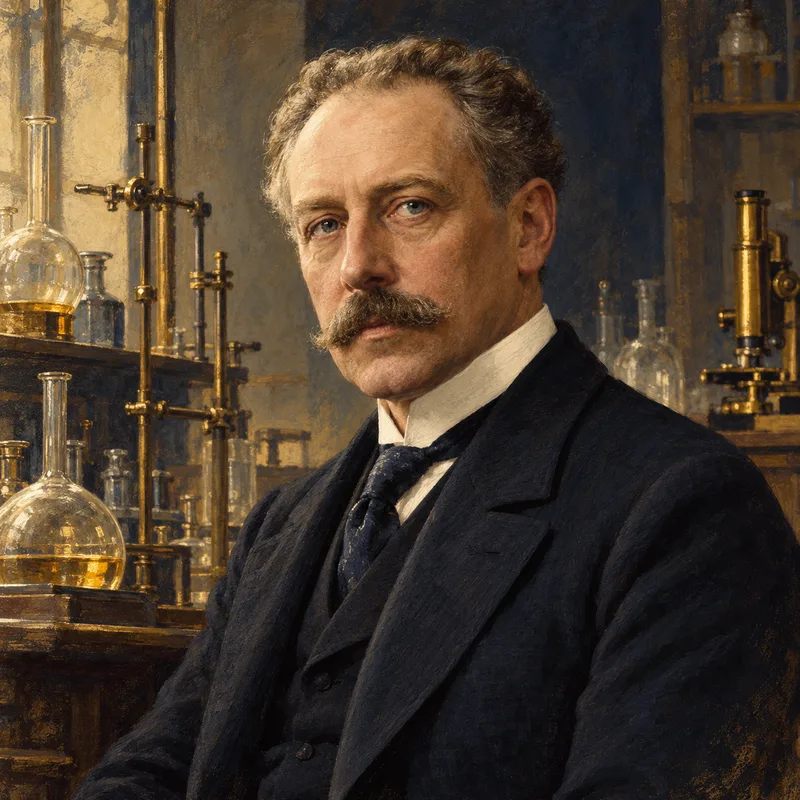 Portrait illustration of Adolf Windaus