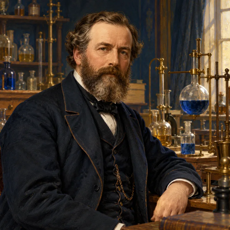 Portrait illustration of Alexander Williamson