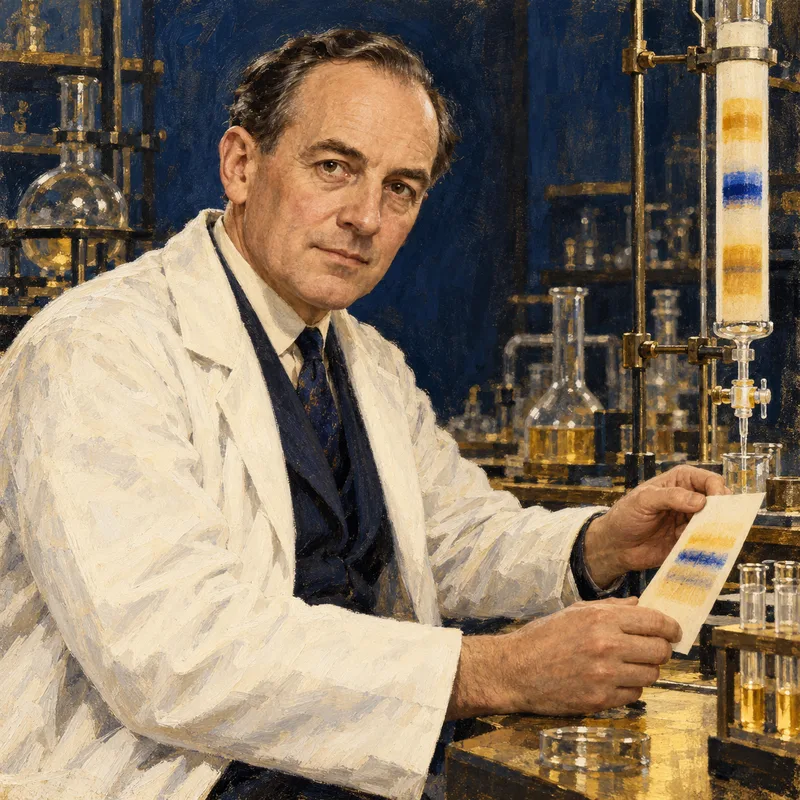 Portrait illustration of Archer Martin