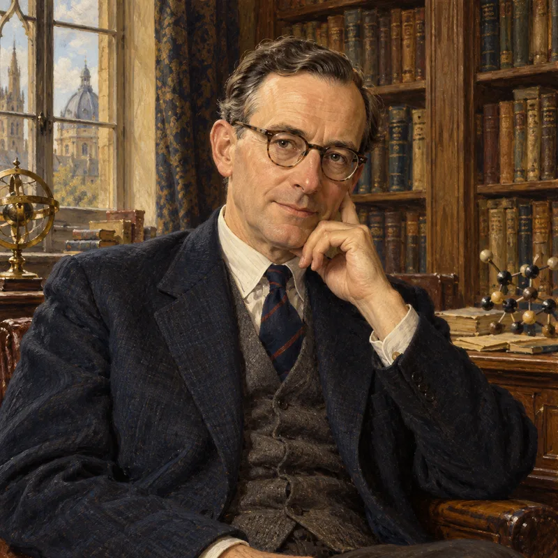 Portrait illustration of Charles Coulson