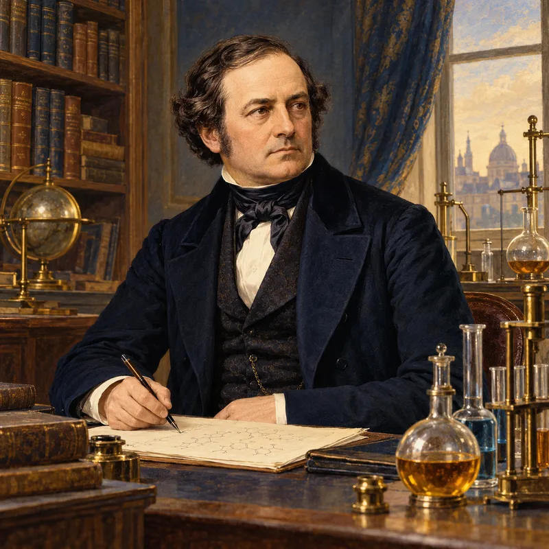 Portrait illustration of Charles Gerhardt