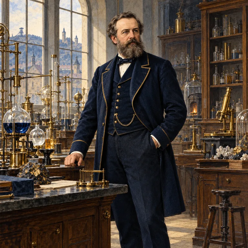 Portrait illustration of Clemens Winkler