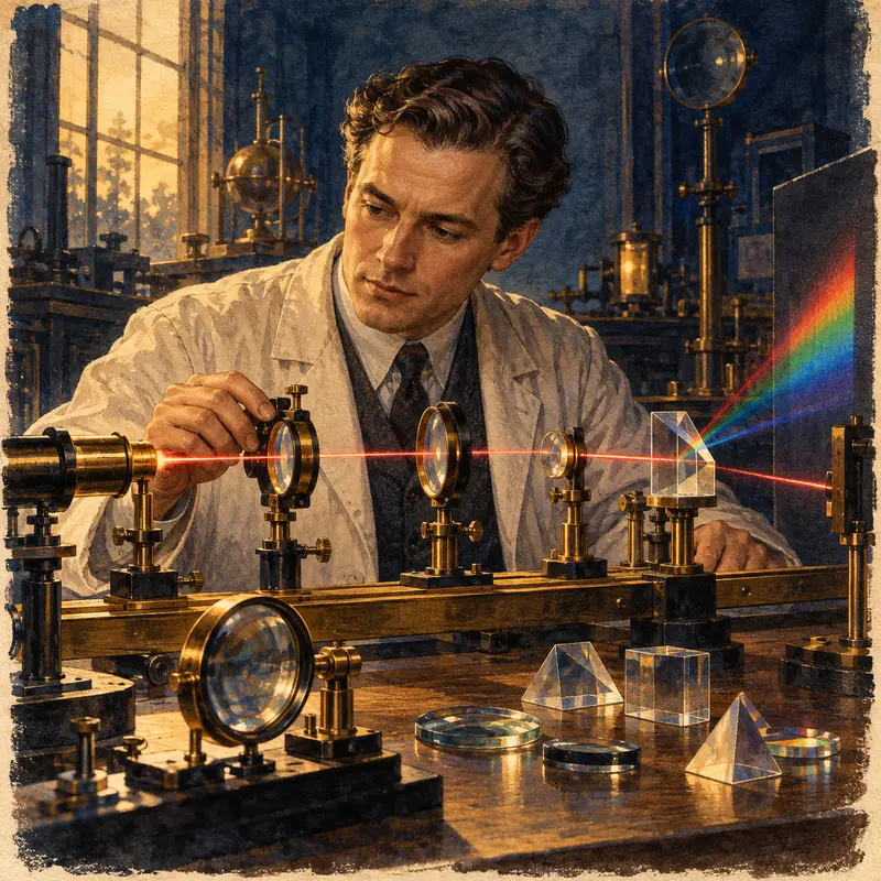 Portrait illustration of Eric Betzig