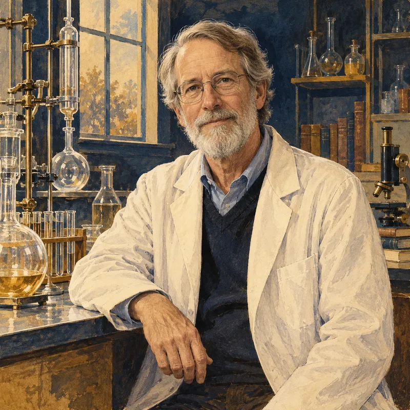Portrait illustration of George P. Smith