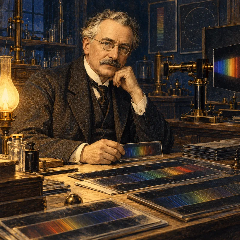 Portrait illustration of Gerhard Herzberg