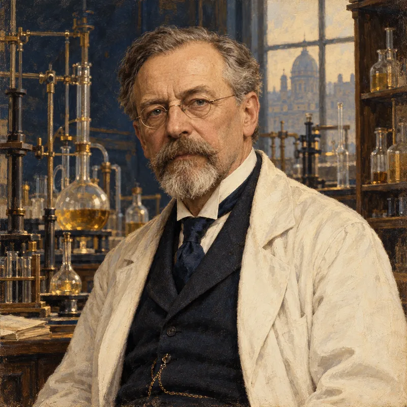 Portrait illustration of Ludwig Claisen
