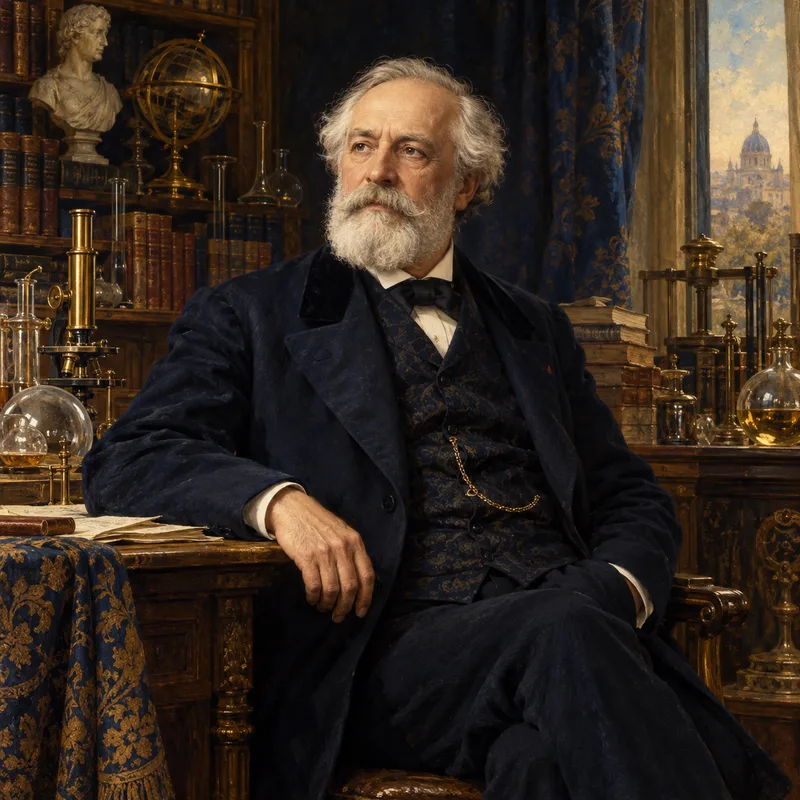 Portrait illustration of Marcellin Berthelot