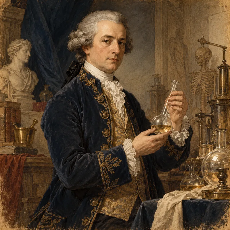 Portrait illustration of Nicolas Leblanc