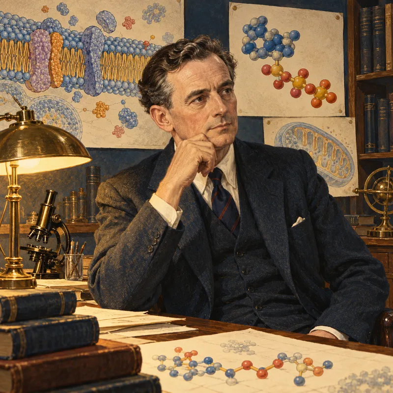 Portrait illustration of Peter Mitchell