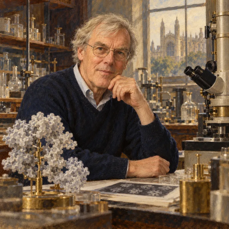 Portrait illustration of Richard Henderson