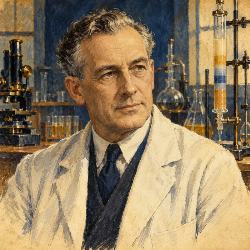 Portrait illustration of Richard Synge