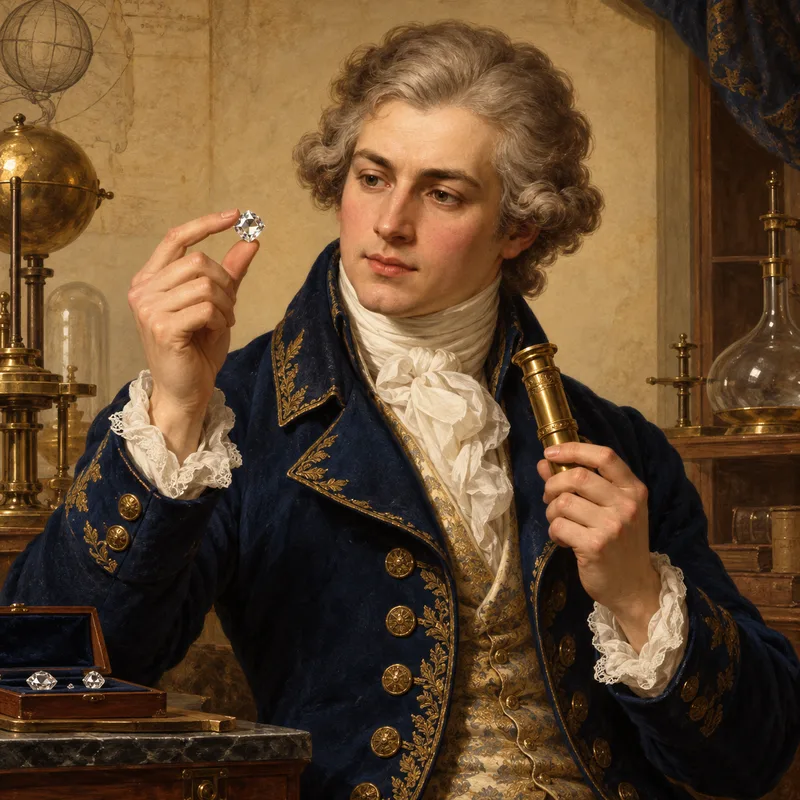 Portrait illustration of Smithson Tennant