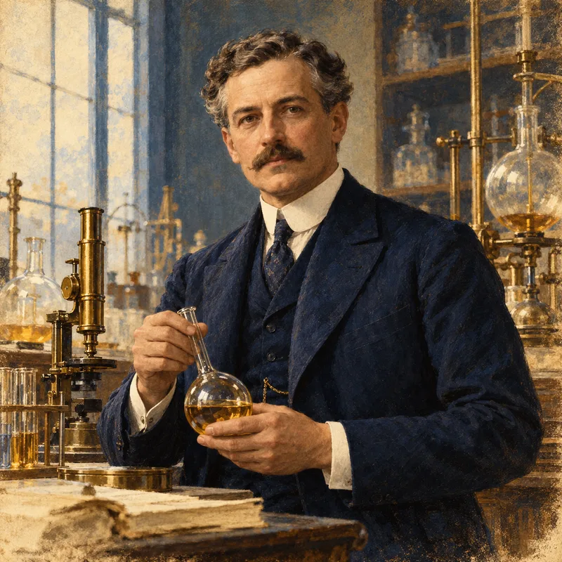 Portrait illustration of Thomas Midgley Jr.