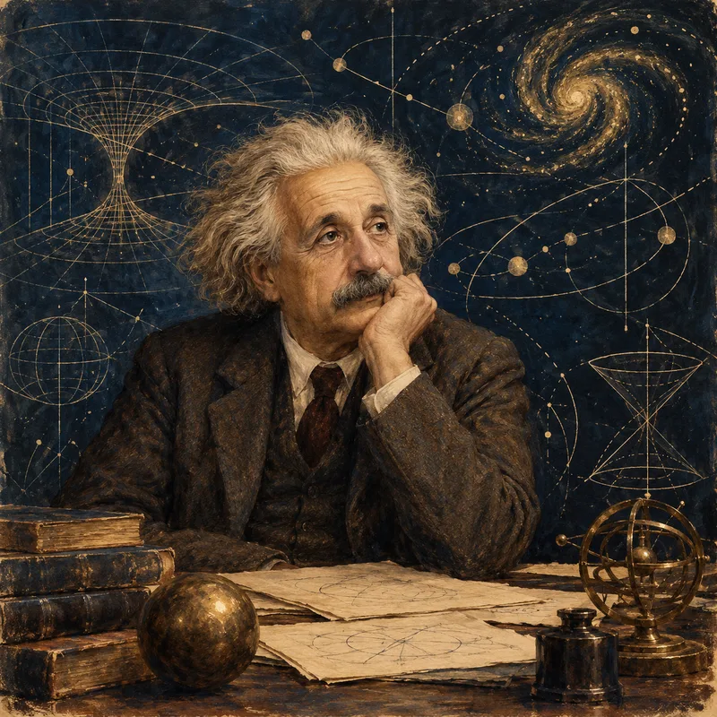 Portrait illustration of Walter Kohn