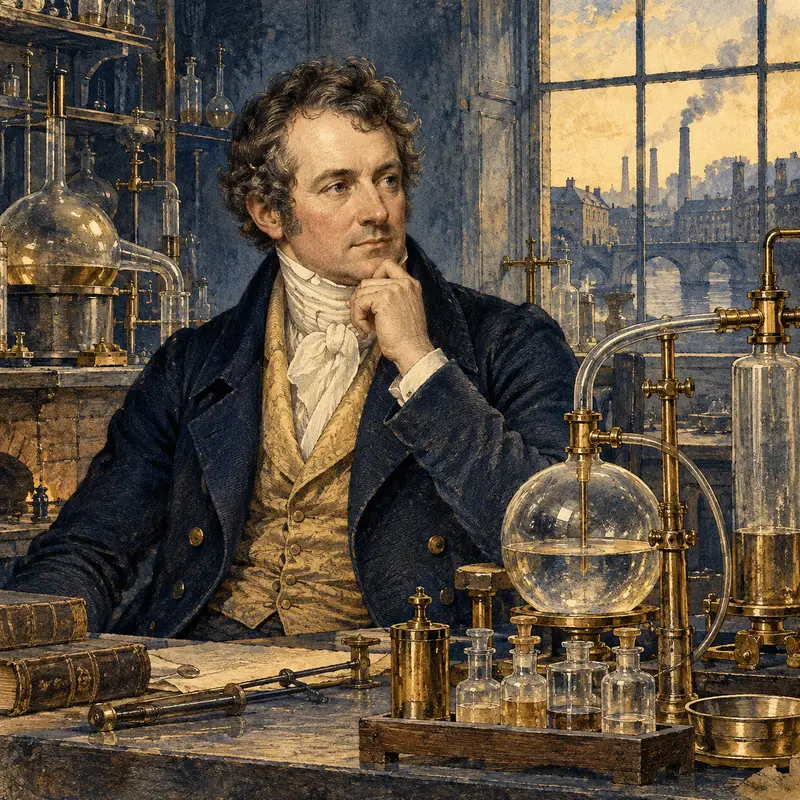Portrait illustration of William Henry