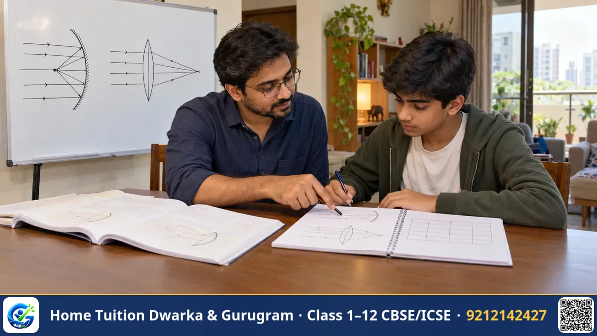 Class 10 Light: Mirror and Lens Numericals Without Guessing the Signs