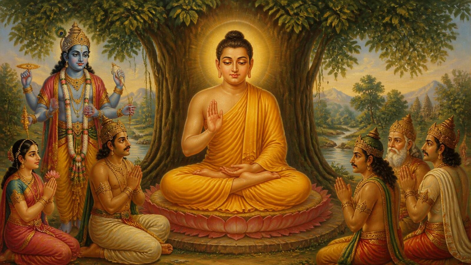 बुद्ध-अवतार — चित्र: बोधि-शांति